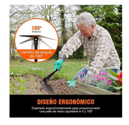 Pala Plegable 2 En 1 Militar Multifuncional Campin-4