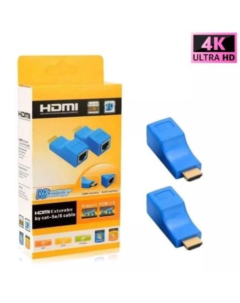 Extensor Hdtv A Ethernet Rj45 Cat5-e/6, 1080p, Has-0