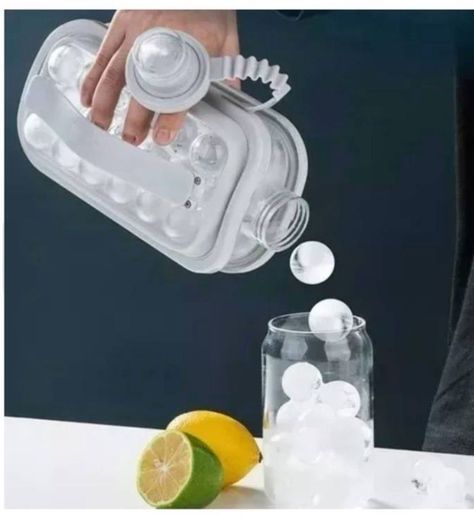 Botellas De Agua Cubo De Hielo Con Tapa Para Hacer-2