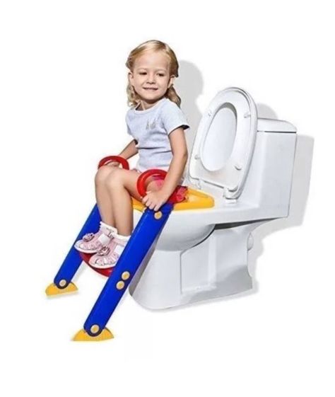 Adaptador Escalera Asiento Baño Para Niños Unisex-2