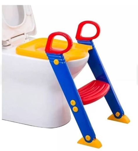 Adaptador Escalera Asiento Baño Para Niños Unisex-1