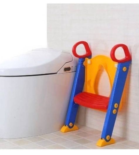 Adaptador Escalera Asiento Baño Para Niños Unisex-4