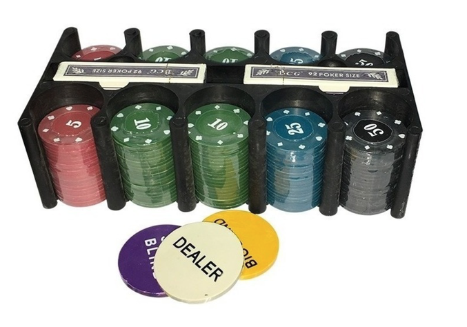 Juego De Mesa 200 Fichas Poker Texas Holden-2