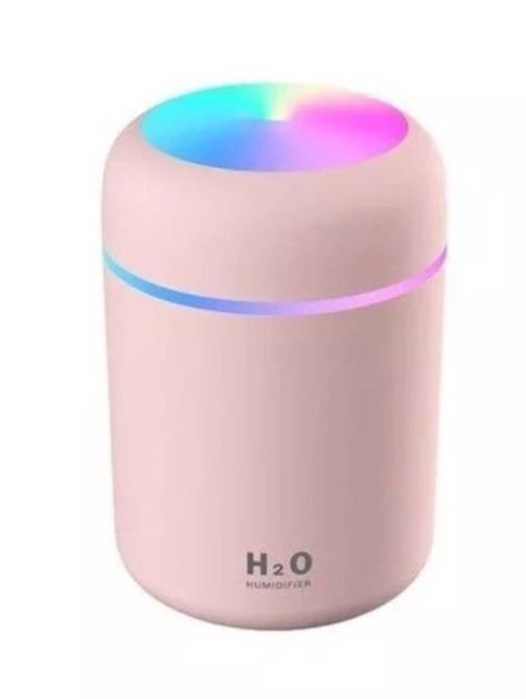 Humificador Difusor De Aire Luz Led Rgb Usb ROSADO-0