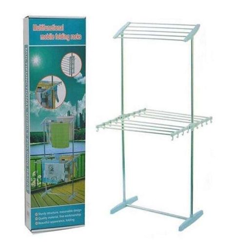 Rack Toallero Armable 2 NIVELES GRANDE PLEGABLE-2