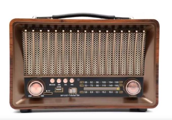 Radio Vintage Bluetooth Sd Usb R-1918BT-0