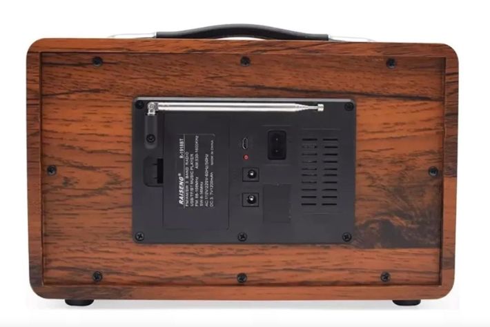 Radio Vintage Bluetooth Sd Usb R-1918BT-1