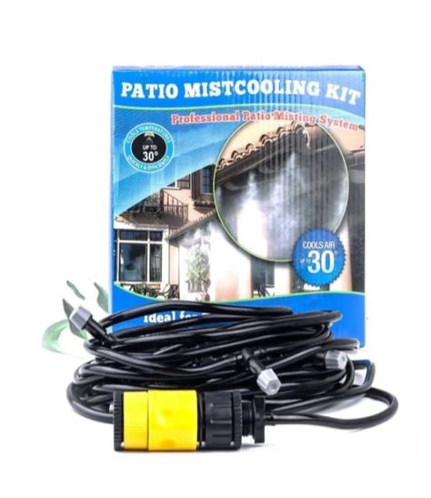 Kit Sistema De Riego Para Patio Mistcooling 10 Metros-0
