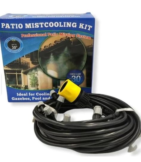 Kit Sistema De Riego Para Patio Mistcooling 10 Metros-3