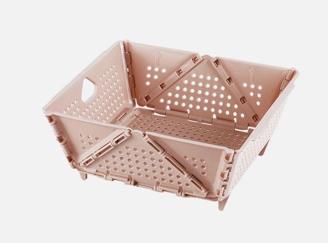 Organizador Pequeño Plegable Colapsable Oficina Baño Cocina Aleatorio-0
