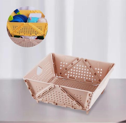 Organizador Pequeño Plegable Colapsable Oficina Baño Cocina Aleatorio-3