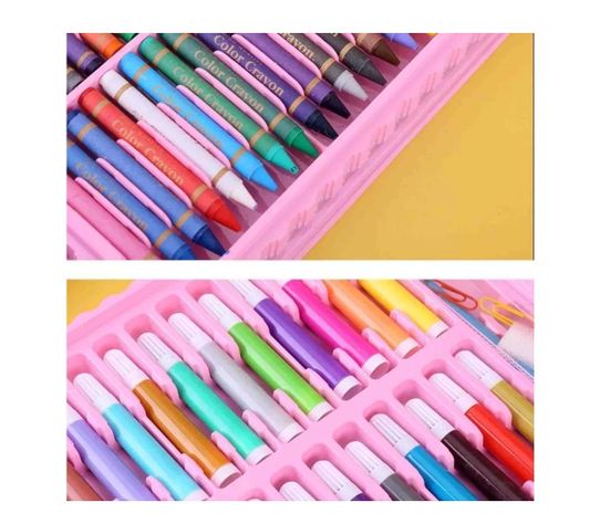 Set De Arte Maleta 150 Piezas Lápices Para Colorear-6