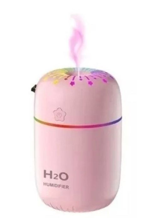 Humificador Difusor De Aire Luz Led Usb 3 en 1-0