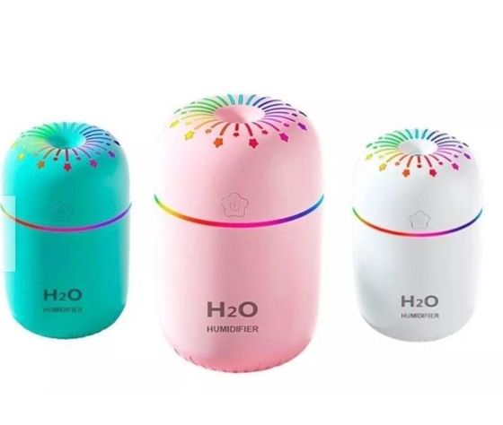 Humificador Difusor De Aire Luz Led Usb 3 en 1-1