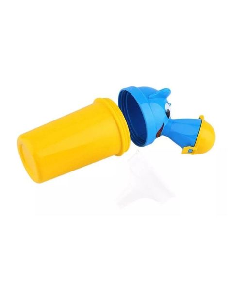 Urinario Infantil Portátil Niños Botella Color Amarillo Liso-1