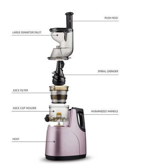 Exprimidor Extractor De Jugo Juicer Slow Juice-2