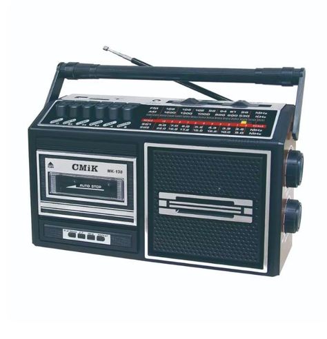 Radio Vintage Portatil Bluetooth Sd Usb Cmik Mk130-0