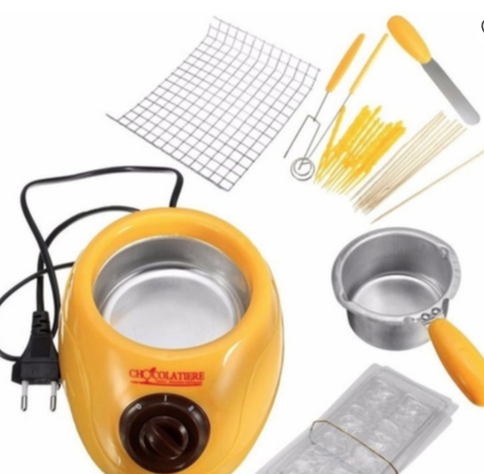 Maquina Chocolate Fondue Derrite 30 Accesorios-2