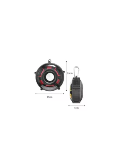  Parlante Portatil Bluetooth Black Music RGB-4