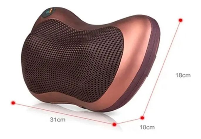 Masajeador Almohada Cojín Lumbar Cuello Piernas-1
