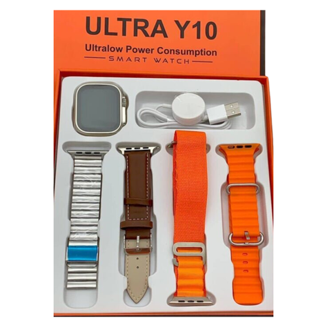 SMARTWATCH RELOJ INTELIGENTE CABALLERO SERIE 8 ULTRA Y10 HD-0