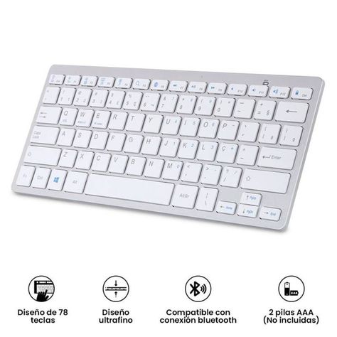 Teclado Bluetooth Weibo Wb-8022 Ultradelgado-1