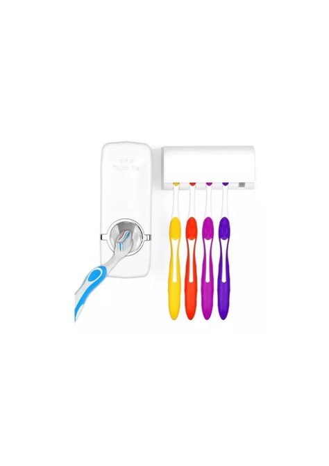 Dispensador De Pasta Crema Dental Organizador Cepillos-1