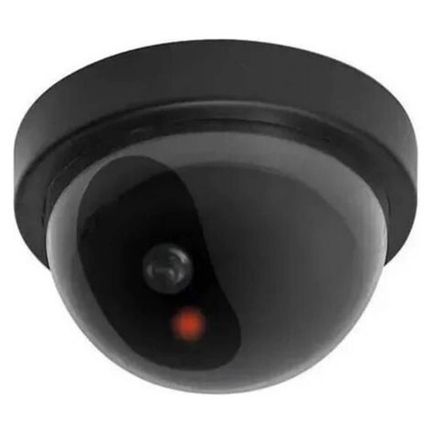 Camara Falsa Simuladora De Vigilacia Tipo Domo-0