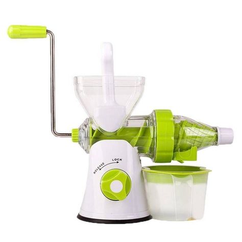 Exprimidor Extractor De Jugo Manual De Frutas Verduras -0