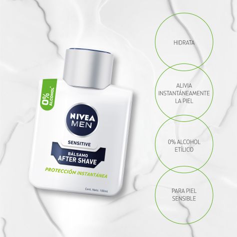 Pack Gel y Esmupa Afeitado+Balsamo After Shave Nivea Men-5