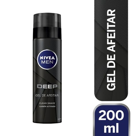 Gel De Afeitar Nivea Men Deep 200ml-0