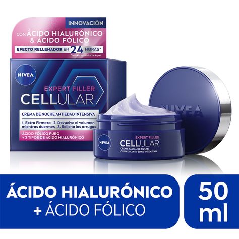 NIVEA Crema Facial Anti-Edad Noche 49g-0