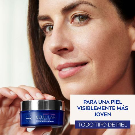 NIVEA Crema Facial Anti-Edad Noche 49g-1