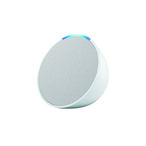 Amazon Echo Pop Parlante Asistente Virtual Blanco-0