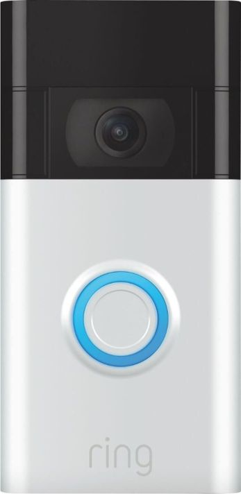 Timbre Inteligente Ring Video Doorbell 2nd Gen Gris Plata Inalámbrico Compatible Alexa-1