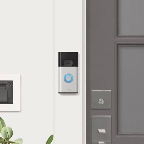 Timbre Inteligente Ring Video Doorbell 2nd Gen Gris Plata Inalámbrico Compatible Alexa-2
