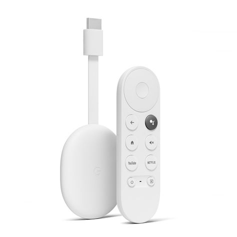 Google Chromecast 4K HDR Con Google Tv Y Asistente Virtual-0