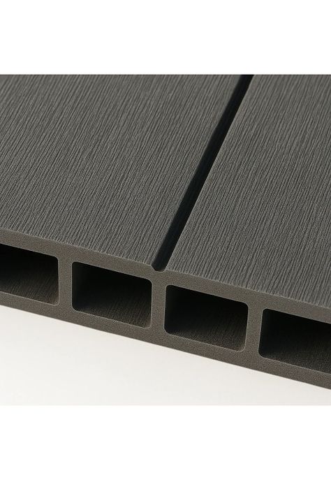 Pack de 5 Revestimientos Siding WPC exterior Color Gris Azul-5
