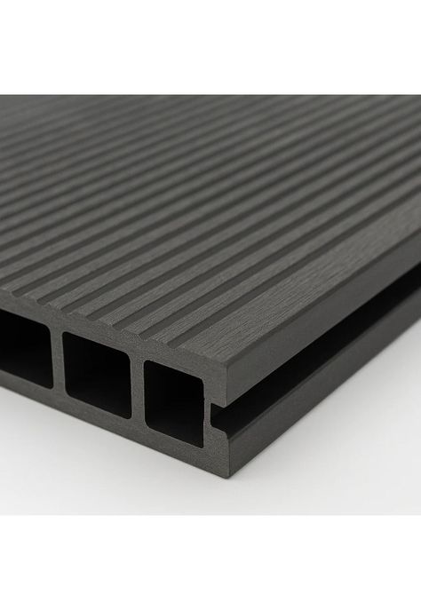 Pack de 5 muros separadores divisores WPC madera clara-5