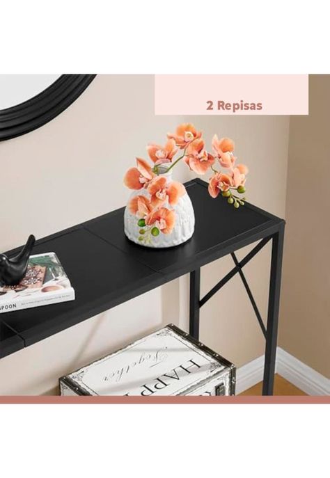 Arrimo tradicional negro metal mdf-4