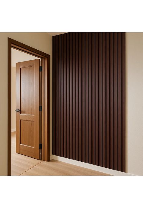 Pack de 16 Revestimientos Siding WPC interior color Chocolate-1