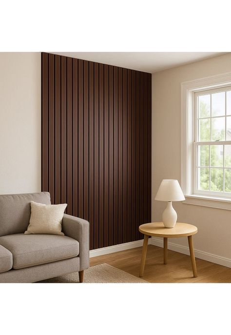 Pack de 16 Revestimientos Siding WPC interior color Chocolate-2