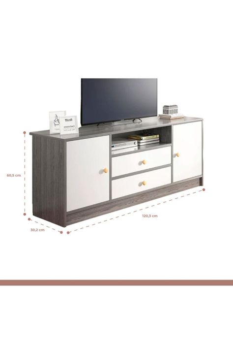Rack de TV o Buffet con Cajones Nordic-3