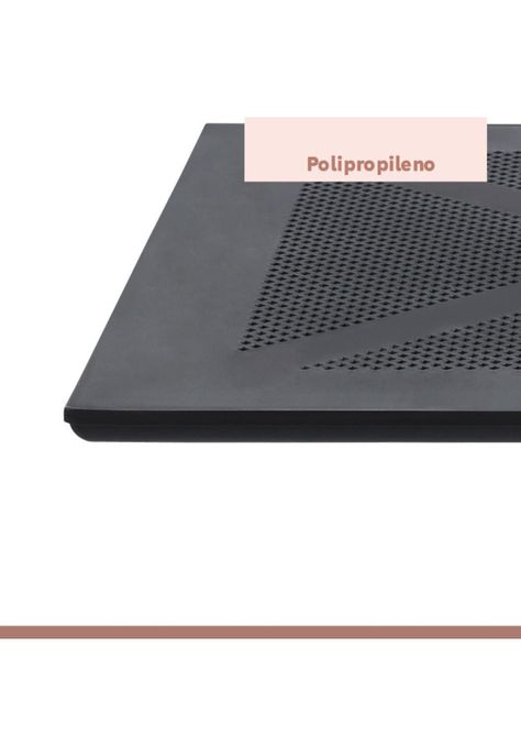 Mesa restaurant 80x80 Polipropileno + 4 Sillas Crossback Danubio - Negra-6