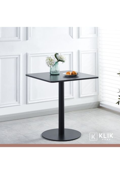 Mesa restaurant 70x70 Tubo Metal cubierta MDF-7