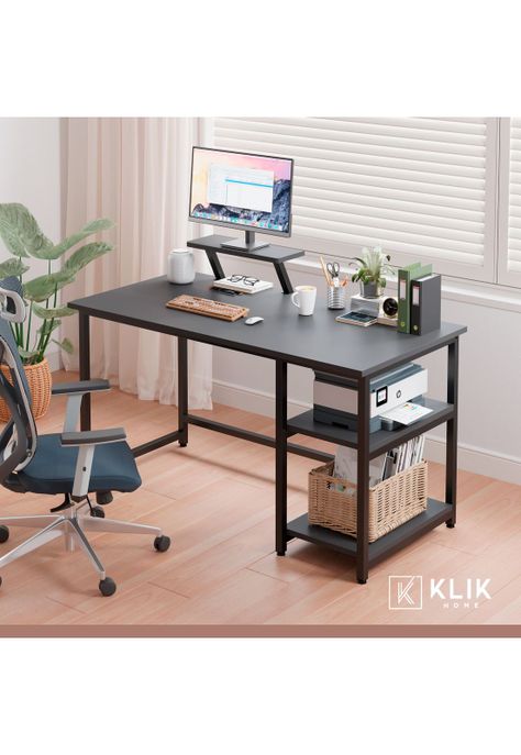 Escritorio Industrial Gamer 140cm-1