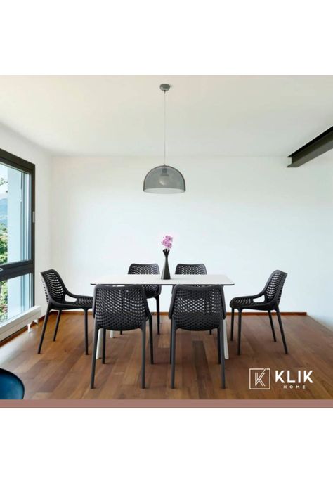 Pack de 4 Sillas de Terraza Air Berlín - Negras-1