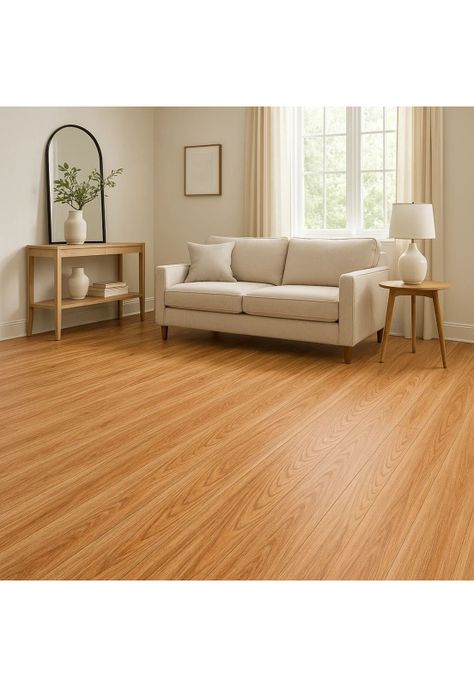 Pack de 12 Pisos Vinilico SPC Color Madera Clara-1