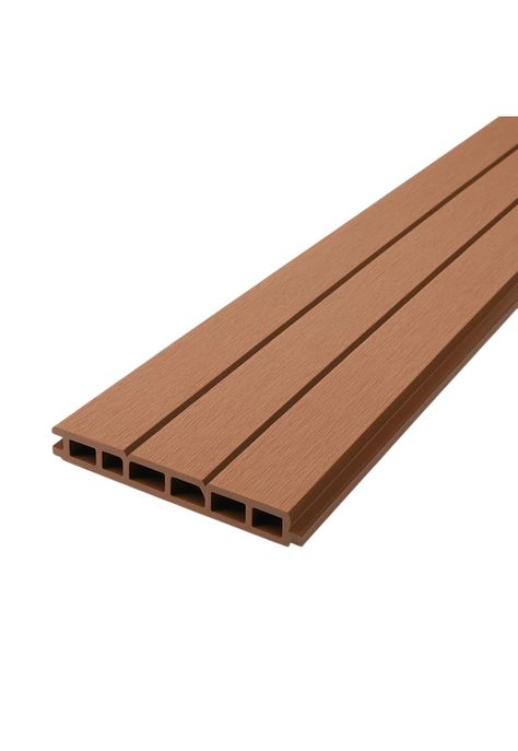 Pack de 5 Revestimientos Siding WPC exterior Color Madera Clara-0