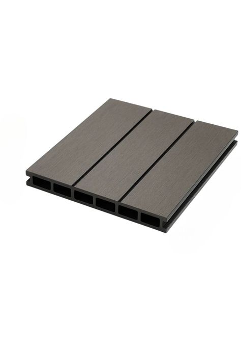 Pack de 5 Revestimientos Siding WPC exterior Color Madera Oscura-0